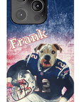 Funda personalizada para teléfono con perro 'New England Doggos'