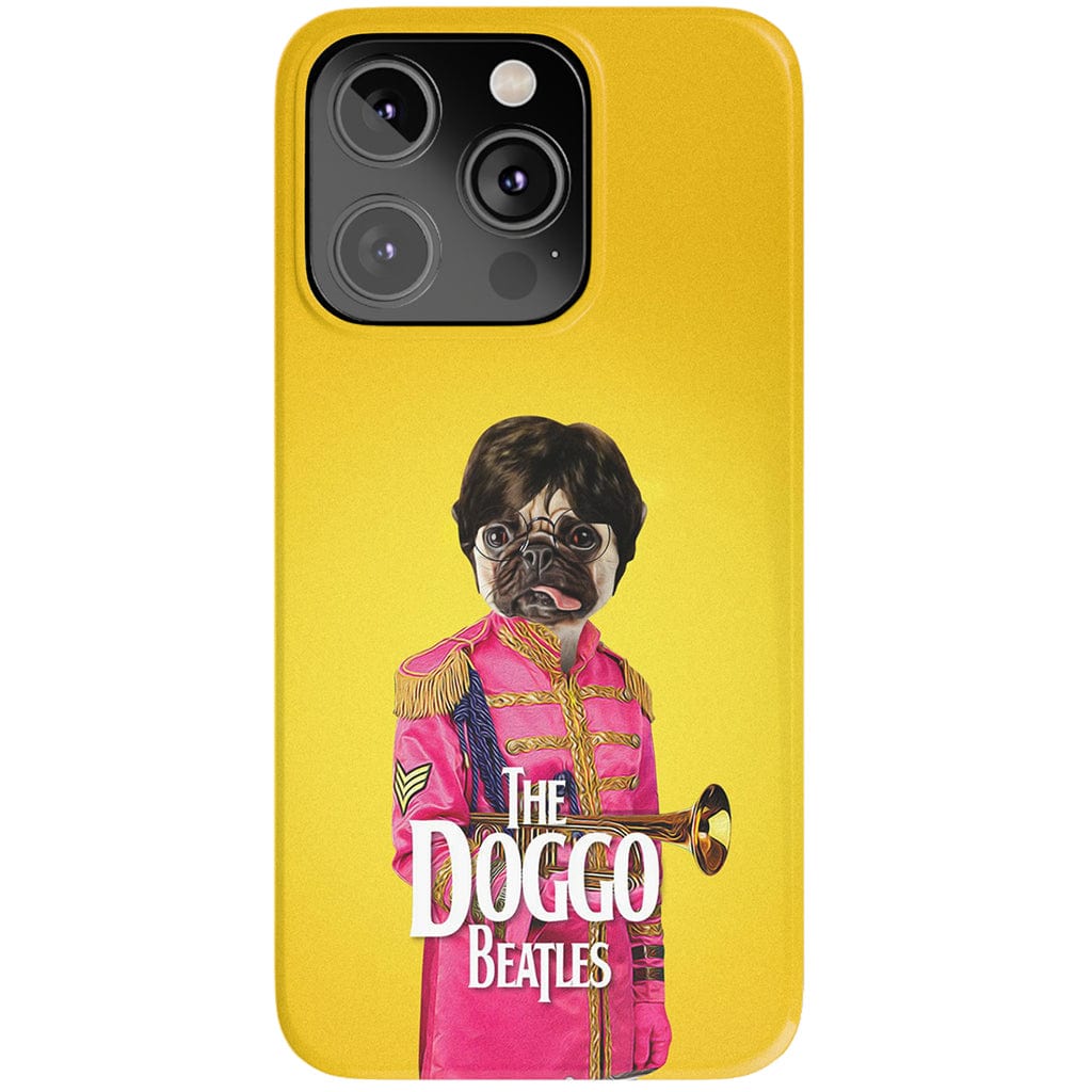 Funda personalizada para teléfono con 2 mascotas &#39;The Doggo Beatles&#39;