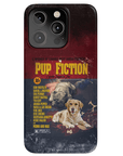 Funda personalizada para teléfono con 2 mascotas 'Pup Fiction'