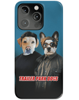 'Trailer Park Dogs 1' Funda personalizada para teléfono con 2 mascotas