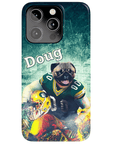 Funda personalizada para teléfono con perro 'Green Bay Doggos'