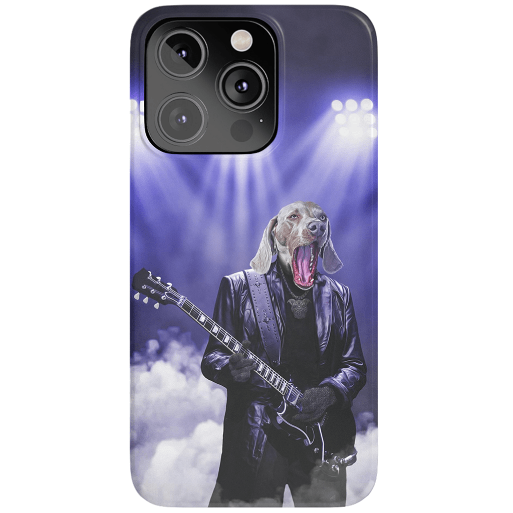 Funda para móvil personalizada &#39;El Rockero&#39;