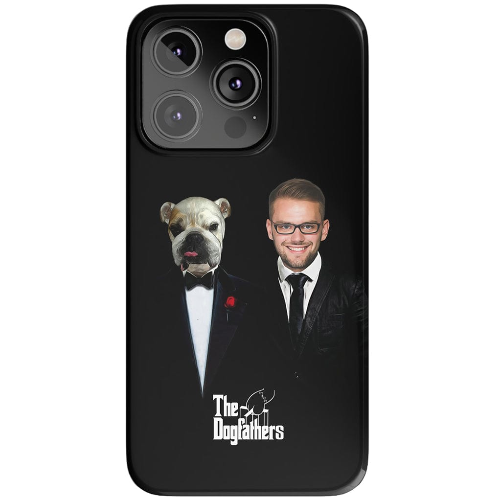 Funda personalizada para teléfono humano o mascota &#39;The Dogfathers&#39;