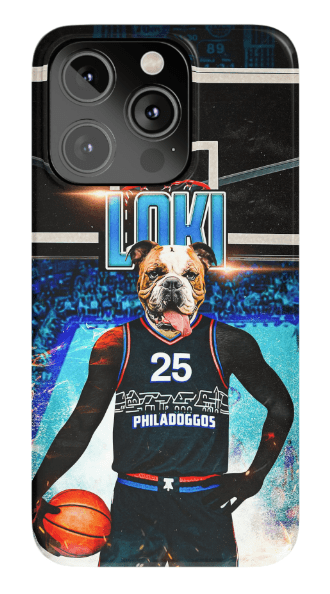 Funda para teléfono personalizada &#39;Philadoggos 76ers&#39;