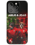 'Portugal Doggos' Funda personalizada para teléfono con 2 mascotas