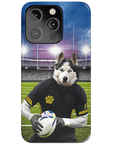 Funda para móvil personalizada 'El jugador de rugby'