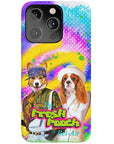 Funda personalizada para teléfono con 2 mascotas 'The Fresh Pooch'