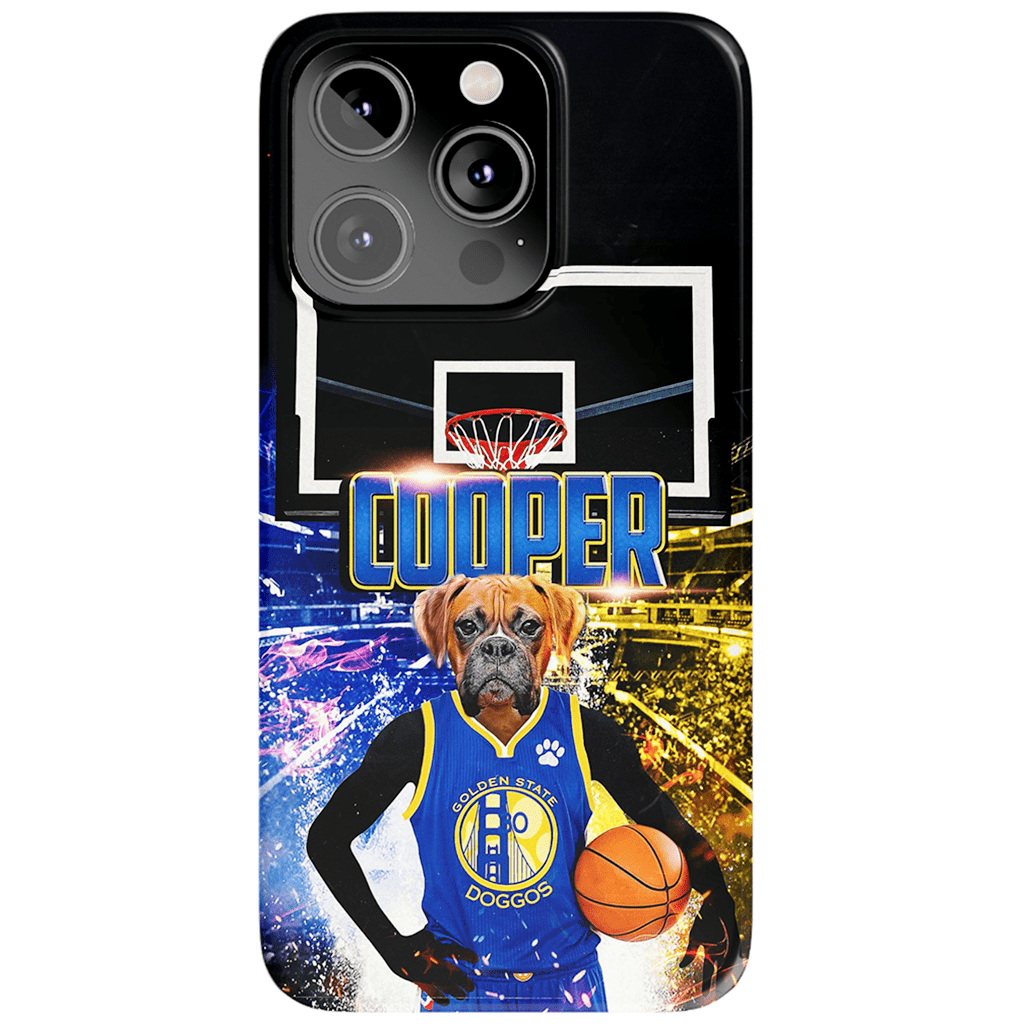 Funda para teléfono personalizada &#39;Golden State Doggos&#39;