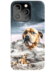 Funda para teléfono personalizada 'Majestic Snowy Mountain'