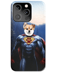 Funda personalizada para teléfono con mascota 'Super Dog'