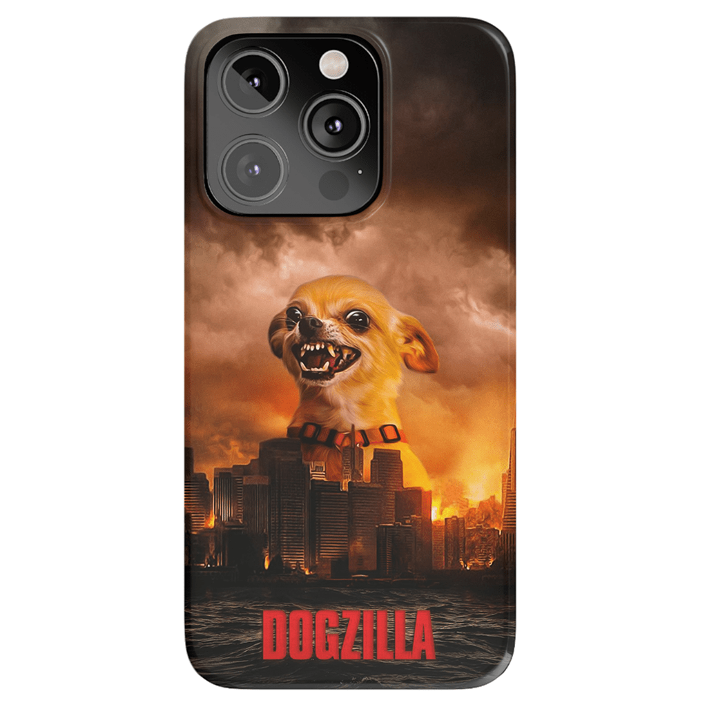 Funda para móvil personalizada &#39;Dogzilla&#39;