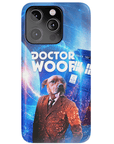 'Dr. Funda de teléfono personalizada Woof (masculino)