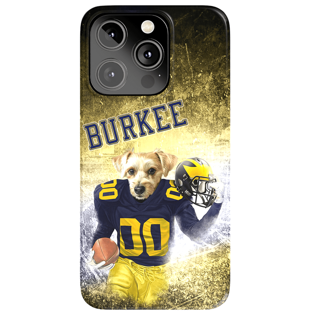 Funda para teléfono personalizada &#39;Michigan Doggos&#39;