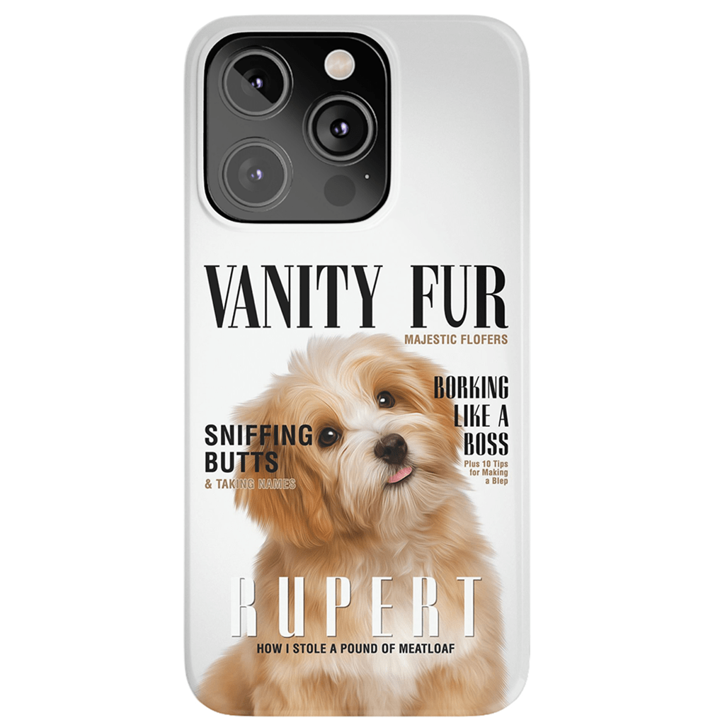 Funda para teléfono personalizada &#39;Vanity Fur&#39;