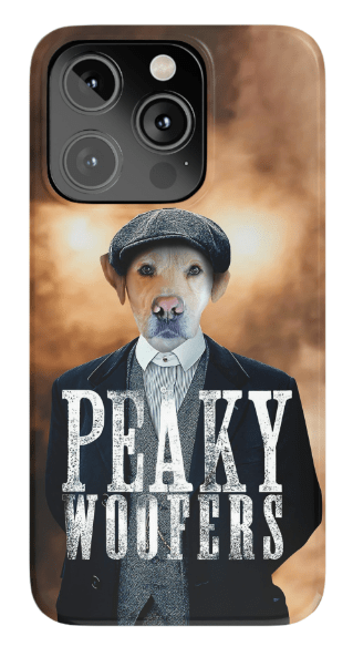 Funda para teléfono personalizada &#39;Peaky Woofers&#39;