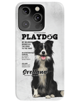 Funda para teléfono personalizada 'Playdog'