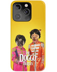 Funda personalizada para teléfono con 2 mascotas 'The Doggo Beatles'