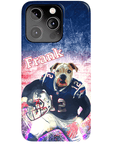 Funda personalizada para teléfono con perro 'New England Doggos'