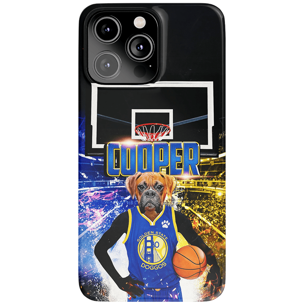 Funda para teléfono personalizada &#39;Golden State Doggos&#39;