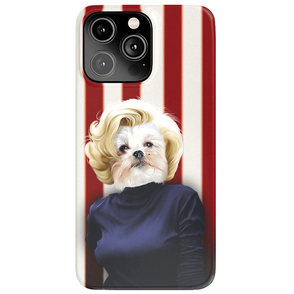 Funda para teléfono personalizada &#39;Marilyn Monpaw&#39;