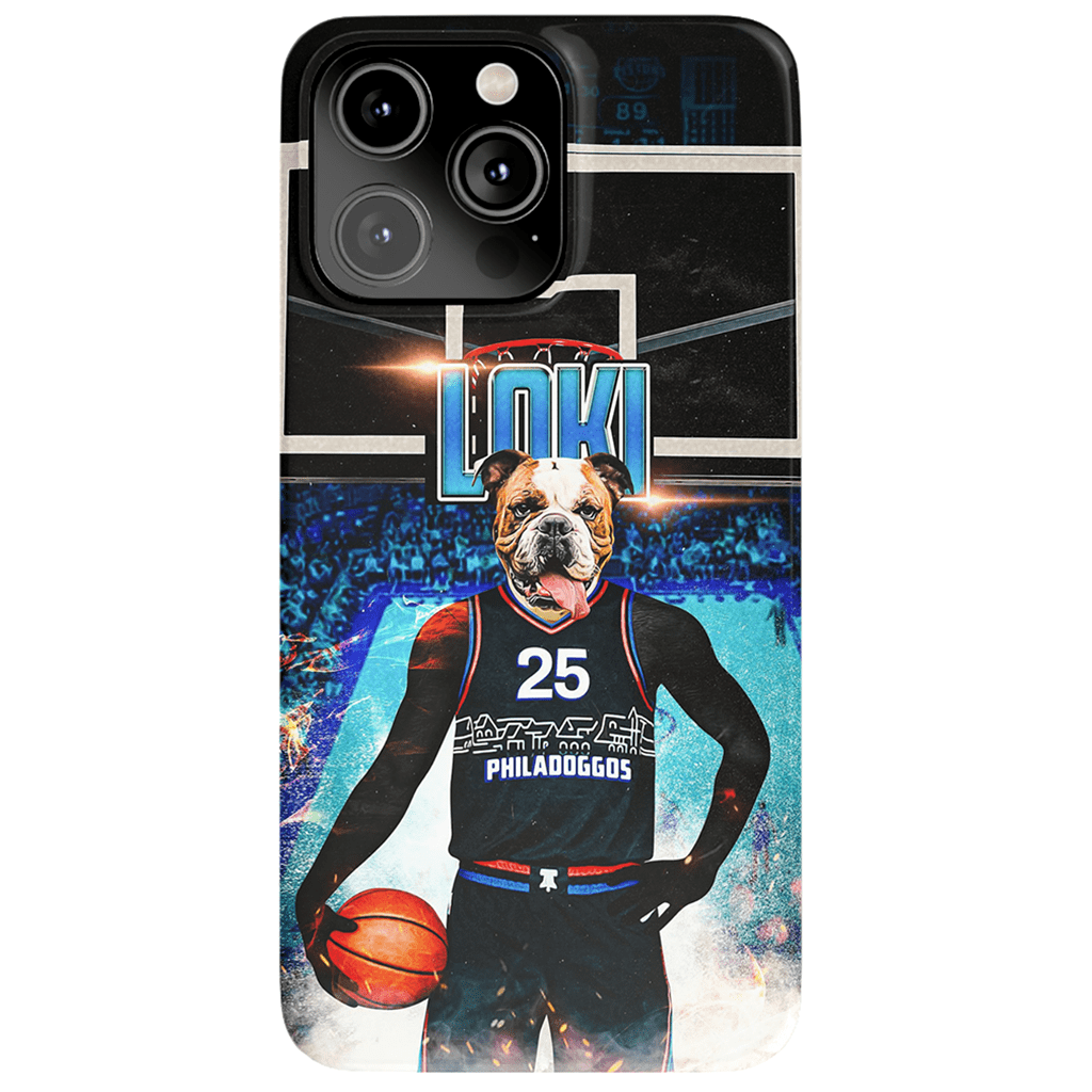 Funda para teléfono personalizada &#39;Philadoggos 76ers&#39;