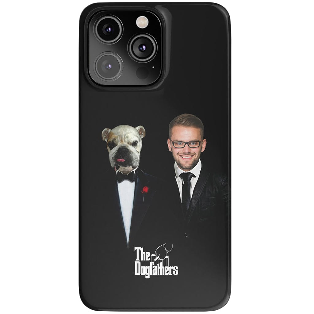 Funda personalizada para teléfono humano o mascota &#39;The Dogfathers&#39;