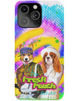 Funda personalizada para teléfono con 2 mascotas 'The Fresh Pooch'