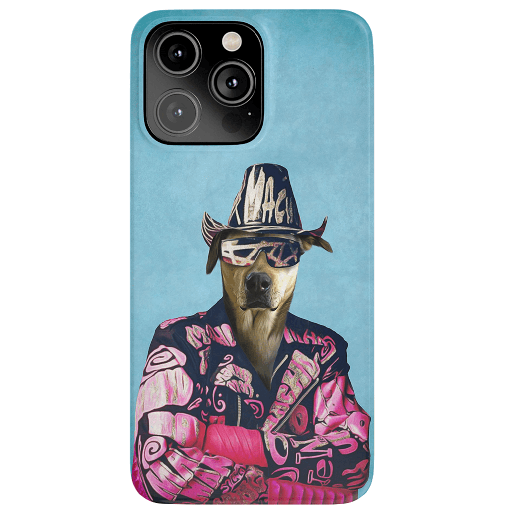 Funda para teléfono personalizada &#39;Macho Man Randy Dogger&#39;