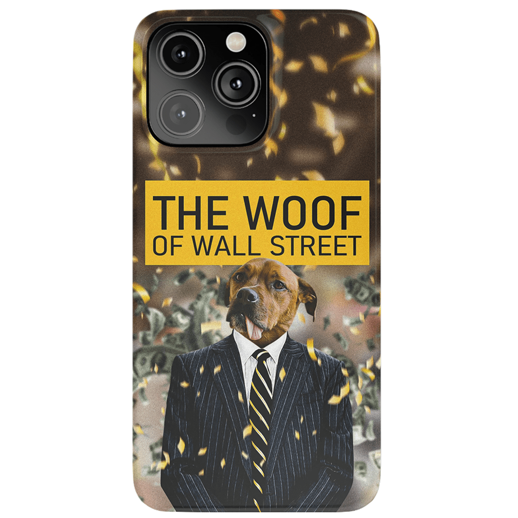 Funda para móvil personalizada &#39;La trama de Wall Street&#39;