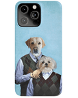 'Step-Doggos' Funda personalizada para teléfono con 2 perros