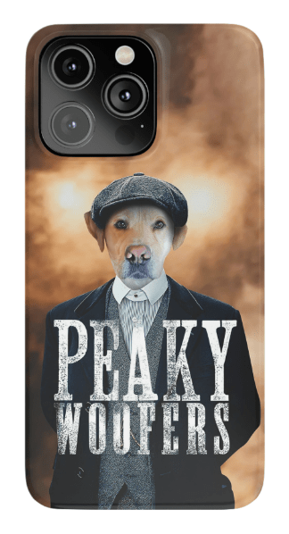 Funda para teléfono personalizada &#39;Peaky Woofers&#39;