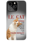 Funda para móvil personalizada 'Le Cat'