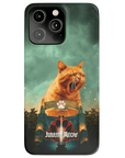 Funda para móvil personalizada 'Jurassic Meow'