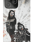 Funda personalizada para teléfono con 2 mascotas 'Kiss Doggos'