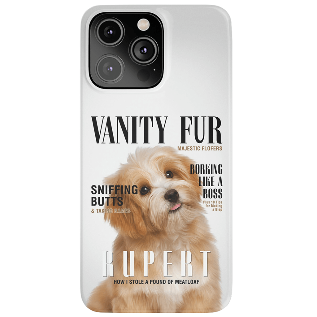 Funda para teléfono personalizada &#39;Vanity Fur&#39;