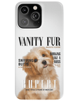 Funda para teléfono personalizada 'Vanity Fur'