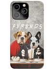 'Furends' Funda personalizada para teléfono con 2 mascotas