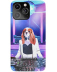 Funda para móvil personalizada 'La DJ femenina'