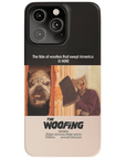 Funda personalizada para teléfono con 2 mascotas 'The Woofing'