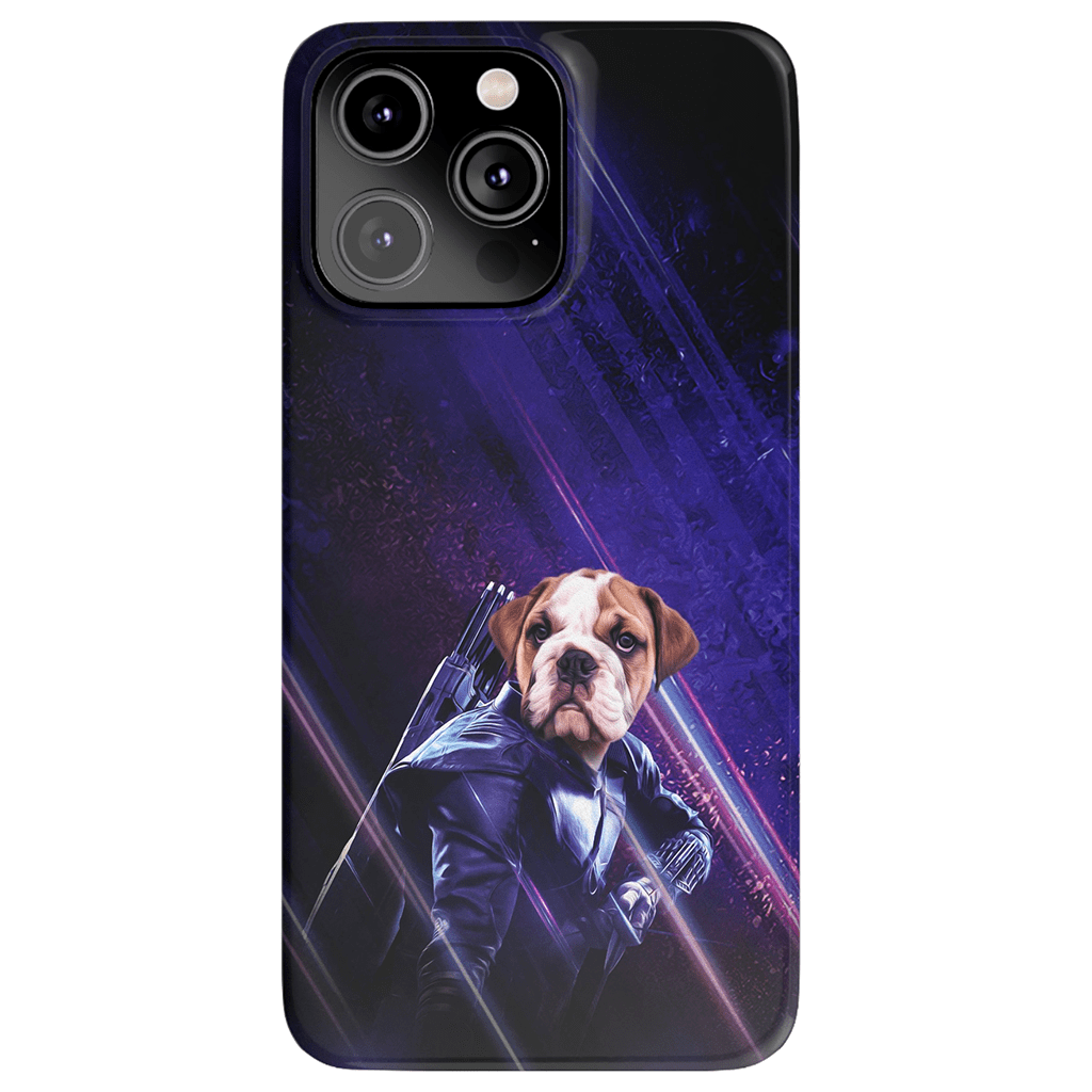 Funda para teléfono personalizada &#39;Hawkeye Doggo&#39;