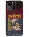 Funda personalizada para teléfono con 2 mascotas 'Pup Fiction'