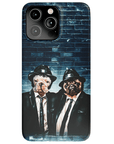 Funda personalizada para teléfono con 2 mascotas 'The Blues Doggos'