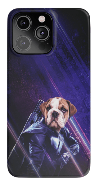 Funda para teléfono personalizada &#39;Hawkeye Doggo&#39;