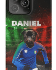 Funda para móvil personalizada 'Italia Doggos Soccer'