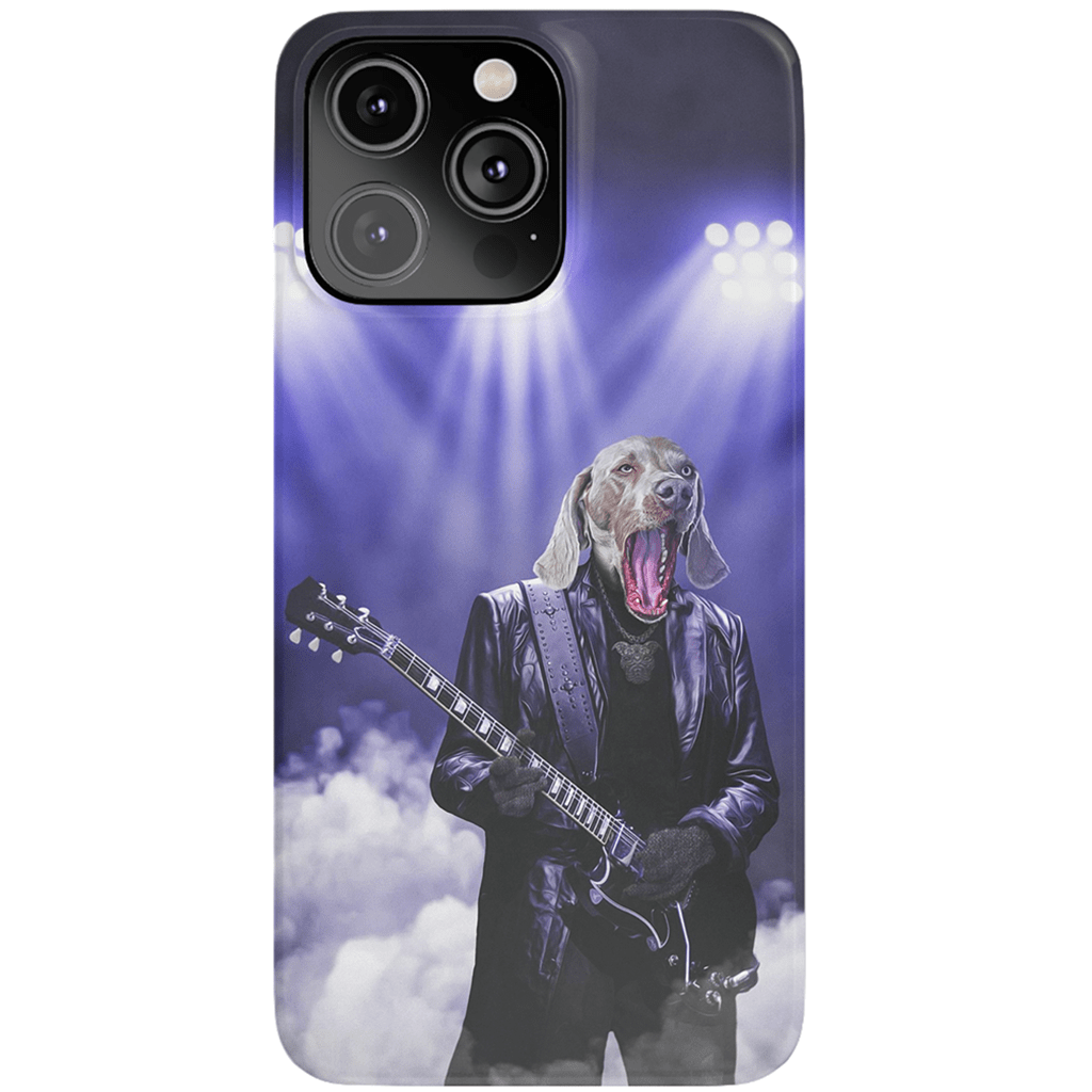 Funda para móvil personalizada &#39;El Rockero&#39;