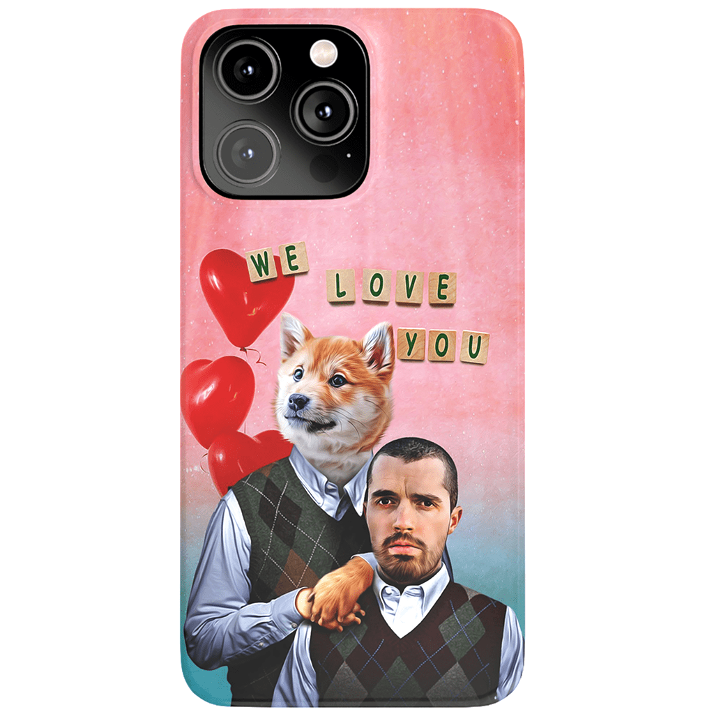 Fundas para móviles personalizadas &#39;Step Doggo/Human Valentines&#39;