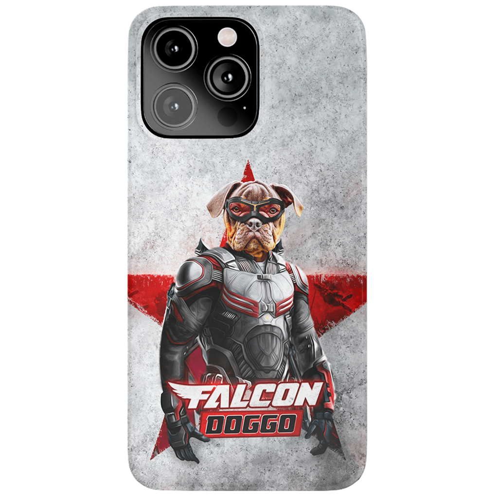 Funda para móvil personalizada &#39;Falcon Doggo&#39;