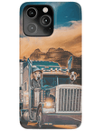 Funda personalizada para teléfono con 2 mascotas 'The Truckers'