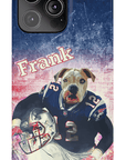 Funda personalizada para teléfono con perro 'New England Doggos'