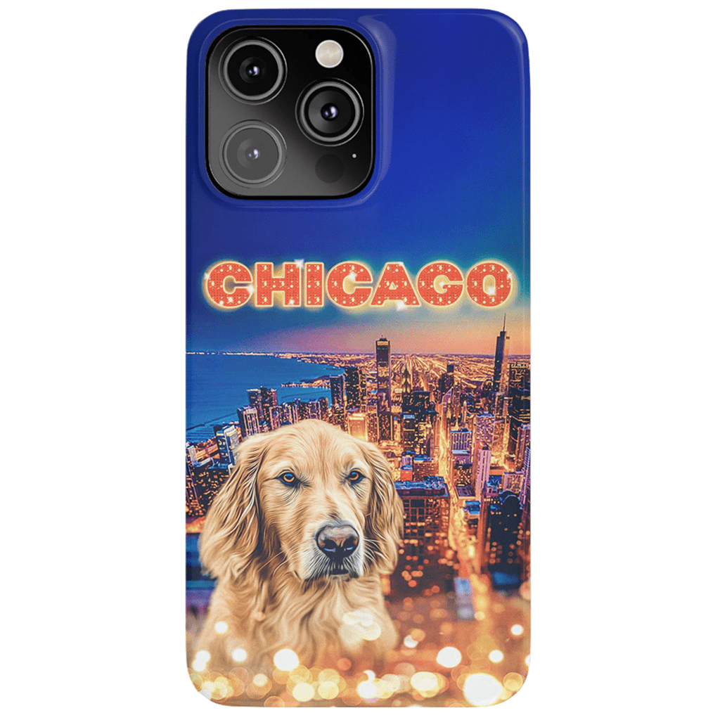 Funda para teléfono personalizada &#39;Doggos Of Chicago&#39;